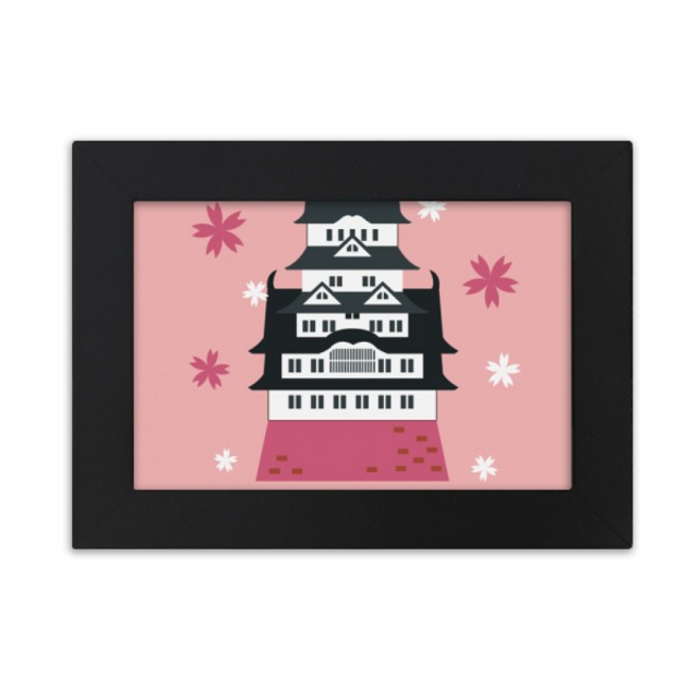 Local Japanese Travelling Culture Building Desktop Photo Frame Ornaments Picture Art Painting