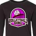 thumbnail image 4 of Inktastic Volleyball Girl Long Sleeve Youth T-Shirt, 4 of 5