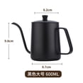 thumbnail image 1 of Cafetera de acero inoxidable 304 de boca pequeña, para uso doméstico, de boca larga, 1 of 6