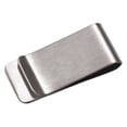 thumbnail image 1 of Matsuzay Bolígrafo de Metal de cuero, portalápices portátil, bolígrafos, Clip, recibo de boleto, papelería decorativa, hogar, aula, oficina Carpetas de archivos Plata tipo 9, 1 of 6