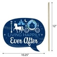 thumbnail image 5 of Big Dot of Happiness Funny Fairy Tale Fantasy - Royal Prince and Princess Party Photo Booth Props Kit - 10 Piece, 5 of 5