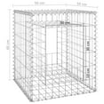 thumbnail image 2 of vidaXL Gabion Basket Post 19.7"x19.7"x23.6" Iron, 2 of 5