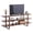 Rustic Brown, variant on DreamNook Bamboo TV Stand for 65 inch TV, Entertainment Center for Living Room, TV Media Console Cabinet, 2 Open Shelves, Walnut Color