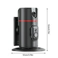 thumbnail image 3 of Auto Face Tracking Phone Holder 360°Rotation Motion Sensor Track Moving Tripod For IPhone With Remote No App Gesture Control Smart Face Body Phone Mount For Live Vlog Streaming, 3 of 6