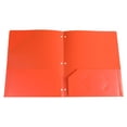 thumbnail image 2 of Folder with Sleeves Manilla Folders Document Folder Plastic Folders Middle Decorative File Folders File Folders Heavy Duty Folders File Folders Manila 2 Pocket Folders 11.5"X9.5"Orange Folders, 2 of 9