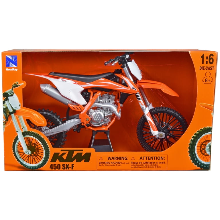 New-Ray - 49613 - KTM 450SX-F 1:6 - Scale Replica Motorcycle