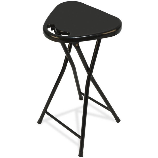 Mainstays Folding Stools (Set of 2) with Handle, Large 24" Tall