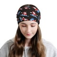 thumbnail image 5 of KLL Surfing Santa Pirnt Wicking Running Beanie Head Wrap Cycling Bandana for Men Women, 5 of 8