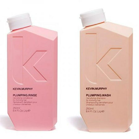 Kevin Murphy Plumping Wash and Rinse for Thinning Hair Duo set, 8.4 (Best Hair Rinse Brands)