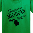 thumbnail image 4 of Inktastic Someone in Michigan Loves Me Youth T-Shirt, 4 of 5