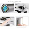thumbnail image 6 of Soap Dispenser Touchless Automatic, Battery Operated Soap Dispenser, Waterproof and Leakproof, Stainless Steel, for Bathroom, Kitchen Office, 6 of 10