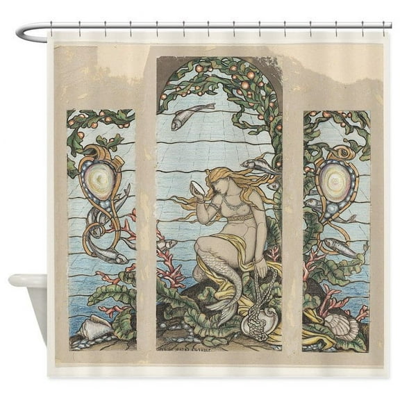 CafePress - Mermaids - Unique Fabric Shower Curtain 70" x 72"