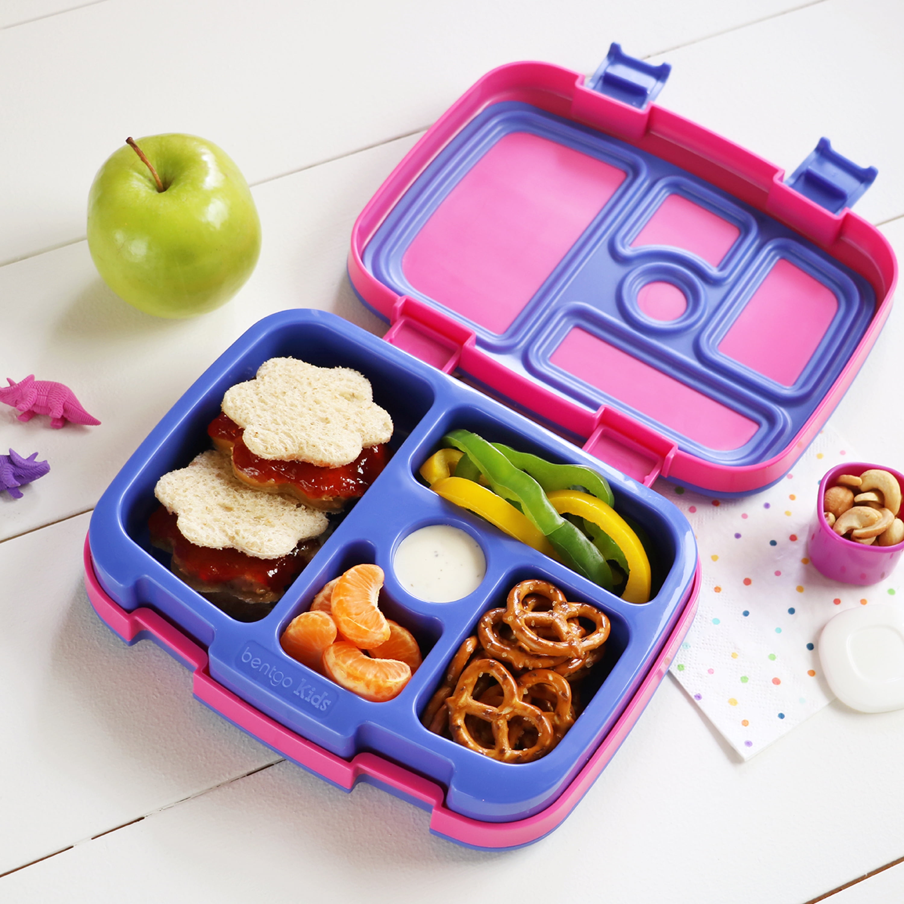 Bentgo Kids Chidrens Leak Proof Lunch Box - Green, 1 ct - Fry's Food Stores