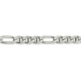 thumbnail image 3 of 925 Sterling Silver 8.7mm Figaro Anchor Chain 22 Inch, 3 of 7
