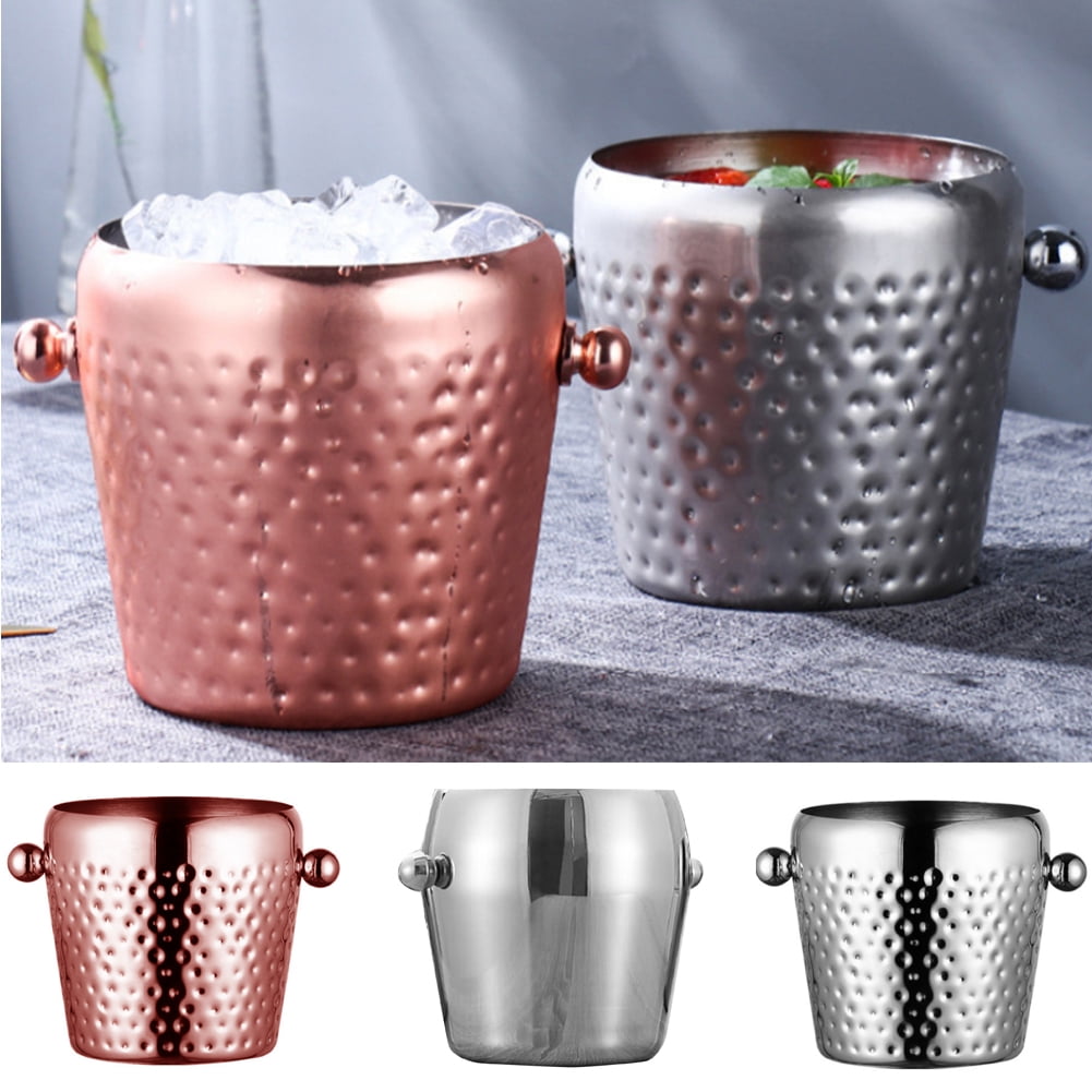 Cheers.US Exclusive Insulated Ice Bucket Well Made DoubleWall