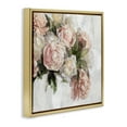 thumbnail image 3 of Stupell Industries Elegant Pink Roses Arrangement Botanical & Floral Painting Gold Floater Framed Canvas Art Print Wall Art, 18 x 18, 3 of 9