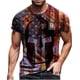 thumbnail image 1 of Hombres Casual cuello redondo Popular 3D bandera digital impresión pulóver Fitness deportes pantalones cortos mangas camiseta blusa Pompotops oipoqjl32471, 1 of 5