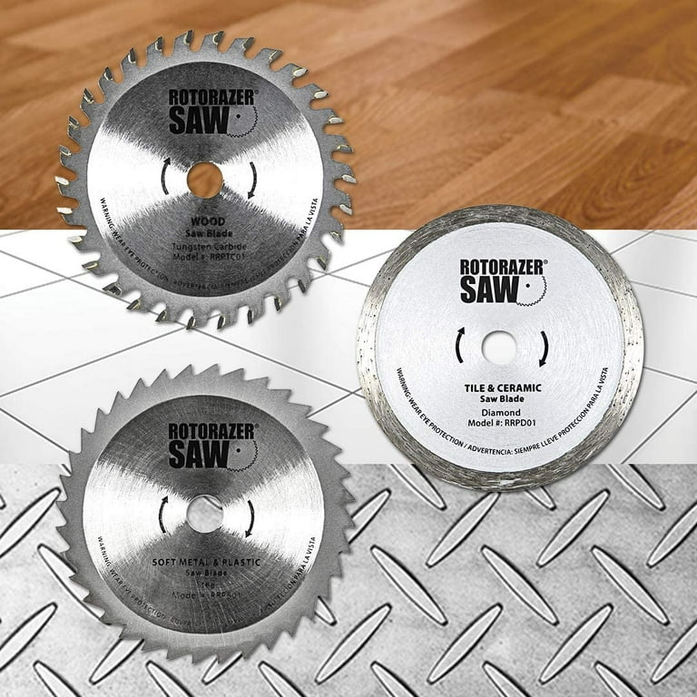 Rotorazer Platinum Compact Circular Saw Set - Extra Powerful
