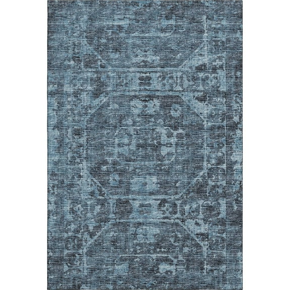 Dalyn Rug Company & Addison Rugs Premium Machine Washable Mayfield  Navy 8' x 10' Rug