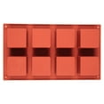 thumbnail image 2 of Bakeable Baking molds for oven Cube Cake Silicone | 2" X 2" X 2" 3D Square Cake Baking French Dessert For Cake 8 Cavity, 2 of 5