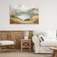 thumbnail image 3 of Stupell Industries Traditional Secret Mountain Lake Panorama Canvas Art, 36 x 24, by Petals Prints Design, 3 of 8