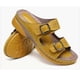 thumbnail image 3 of Sandalias de cuña para mujer, zapatos de plataforma con hebilla de cinturón, antideslizantes, Punta abierta, talla 43, 2022, 3 of 4