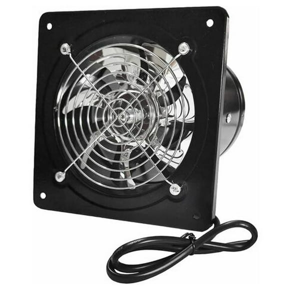 High Speed Blades Ventilation Fan for Quick Ventilation, Automatic Design Check Valve Plate 7 Inch Exhaust Fan for Kitchen, Bathrooms, Workshops, Garages