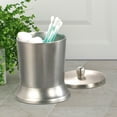 thumbnail image 3 of nu steel Rosemont Collection Q-tip Holder Bathroom Vanity Metal Storage Organiser Canister RM1H, 3 of 6