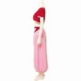thumbnail image 2 of Women's Jeannie Inspired Red Dress Outfit Elegant Retro Style Set, 2 of 6