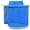 blue, variant on Slccxzc Hard Hat Neck Shade with Reflective Strip High Visibility Sun Visor for Outdoor Construction Work (Hard Hat Not Included)