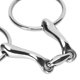 thumbnail image 3 of Brocas de caballo con junta tórica, broca de boca de caballo de acero inoxidable pulido con enlace Flexible para entrenamiento de carreras de caballos, 3 of 8