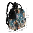 thumbnail image 2 of Gaeub Starry Sky Planet Lollipop Print Mummy Diaper Bag Backpack,Durable Maternity Baby Nappy Casual Shoulder Bags,Travel Hiking Outdoor Pack, 2 of 6