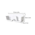 thumbnail image 4 of PPgejGEK Sunglasses Storage Box Wall Mount 6.89x2.28x1.38 Inch Plastic Eyeglass Holder Organizer Stick-On Floating Shelf for Bedside Bathroom Entry No Drilling Needed, 4 of 9