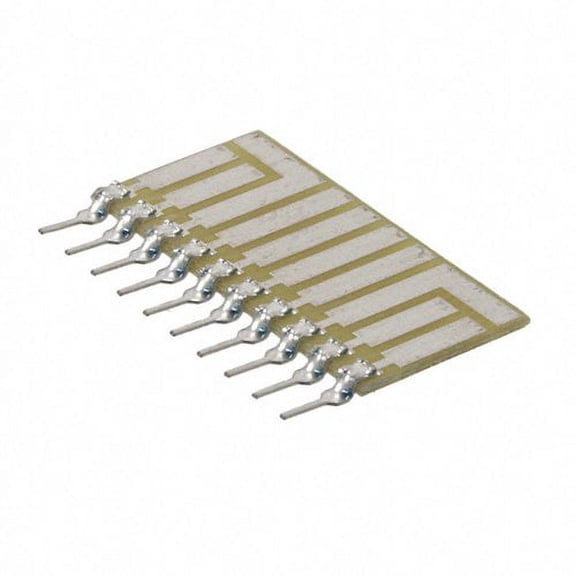 10 Pin SIP Discrete Surface Mount Integrated Circuit Adapter (1" x 0.5")