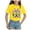 5-Yellow, variant on ZTKWD Girls Tops Fashionable Short Sleeve T-Shirt Casual Daily Shirt for Kids Assorted Colors 5-14 Years Easter