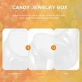 thumbnail image 2 of Bocaux à Bonbons Transparents avec Couvercles, Contenants de Buffet de Bonbons, Bocaux en Plastique Transparent 1500ML, 2 of 8