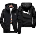 thumbnail image 2 of Primavera otoño hombres de gran tamaño protector solar rompevientos impreso chaqueta con capucha simplicidad moda adecuada para montañismo Camping, 2 of 5