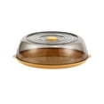 thumbnail image 1 of Couvercle de Micro-Ondes Empilable, Couvercle de Plaque Micro-Ondes Transparent Couvercle de Plaque Micro-Ondes Conservation des Aliments Installation Facile, 1 of 14