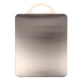 thumbnail image 1 of Double-sided Chopping Board Stainless Steel Plastic Cutting Board Kitchen Tool, 1 of 8