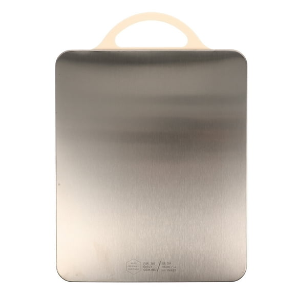 Double-sided Chopping Board Stainless Steel Plastic Cutting Board Kitchen Tool