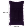 thumbnail image 2 of unbranded Pillow Inflatable Para Viaje Y Uso Diario Con Tela Gruesa Aterciopelada En Azul, 2 of 8