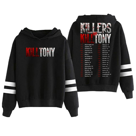 Kill Tony Tour 2025 Hoodie Pocketless Parallel Bars Sleeve Streetwear Women Men Hooded Sweatshirts