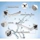 thumbnail image 2 of 2026 Toilet Paper Holder + Hand Towel Holder, 2 Pieces Bathroom Accessories Hardware Set, Wall Mounted Towel Rail Towel Bar, 2 of 4