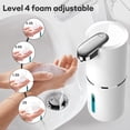 thumbnail image 4 of Dispensador Automático de Jabón Líquido Sin Contacto de 380 Ml, Recargable por USB, con Espuma para Baño A, 4 of 5
