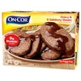 thumbnail image 3 of On-Cor Gravy & 6 Salisbury Steaks Entree, Regular 28 Ounce Package Meal, (Frozen), 3 of 7