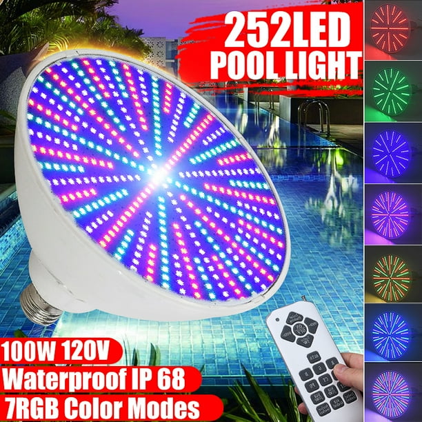 in ground pool light