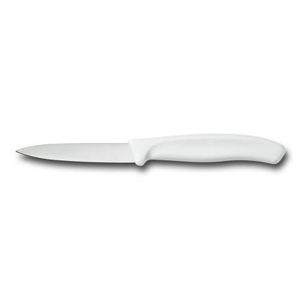 Victorinox Swiss Classic Paring Knife 3.1 Inch Straight Edge Pointed Tip - White