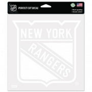 New York Rangers Official NHL 8" x Automotive Car Decal 8x8 by Wincraft 296337