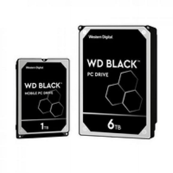 Western Digital  2.5 in. Hard Drive 1TB Mobile 64MB Cache SATA Bulk Pack, Black