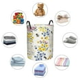 thumbnail image 6 of Bingfone Wildflower Honeybee Waterproof Foldable Laundry Hamper Bucket With Handles For Storage Bin,Clothes Hamper (Small), 6 of 8